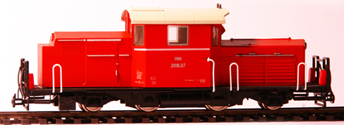 Ferro Train 201-507 - Austrian ÖBB 2091 007-1 bright red, Gmünd